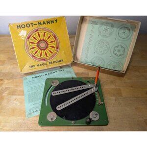 Vintage Hoot Nanny Magic Designer Spirograph